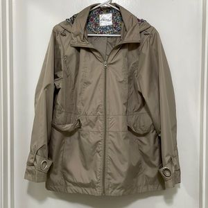 Blair Zip Up Turtleneck, Hooded Jacket - M